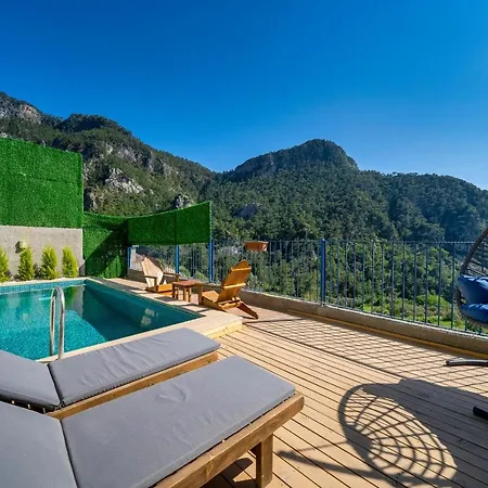 Honeymoon With Private Pool And Sea View Prázdninový dům Faralya